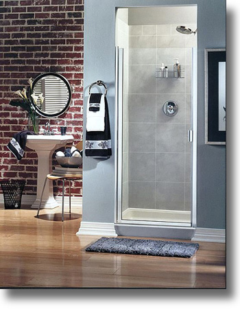300c Series Frameless Continuous Hinge Shower Door