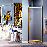 Gold 738 Glass Shower Door